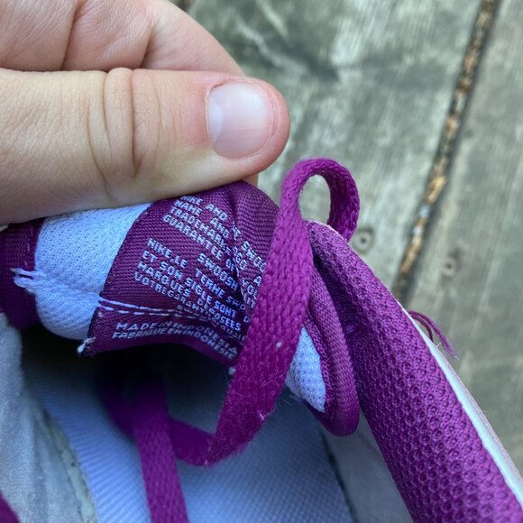 2024 Nike Dunk Low Viotech White Purple Size 6.5 - Picture 3 of 9
